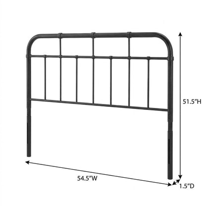 Metal Full Headboard with Sleek Design and Durable Construction