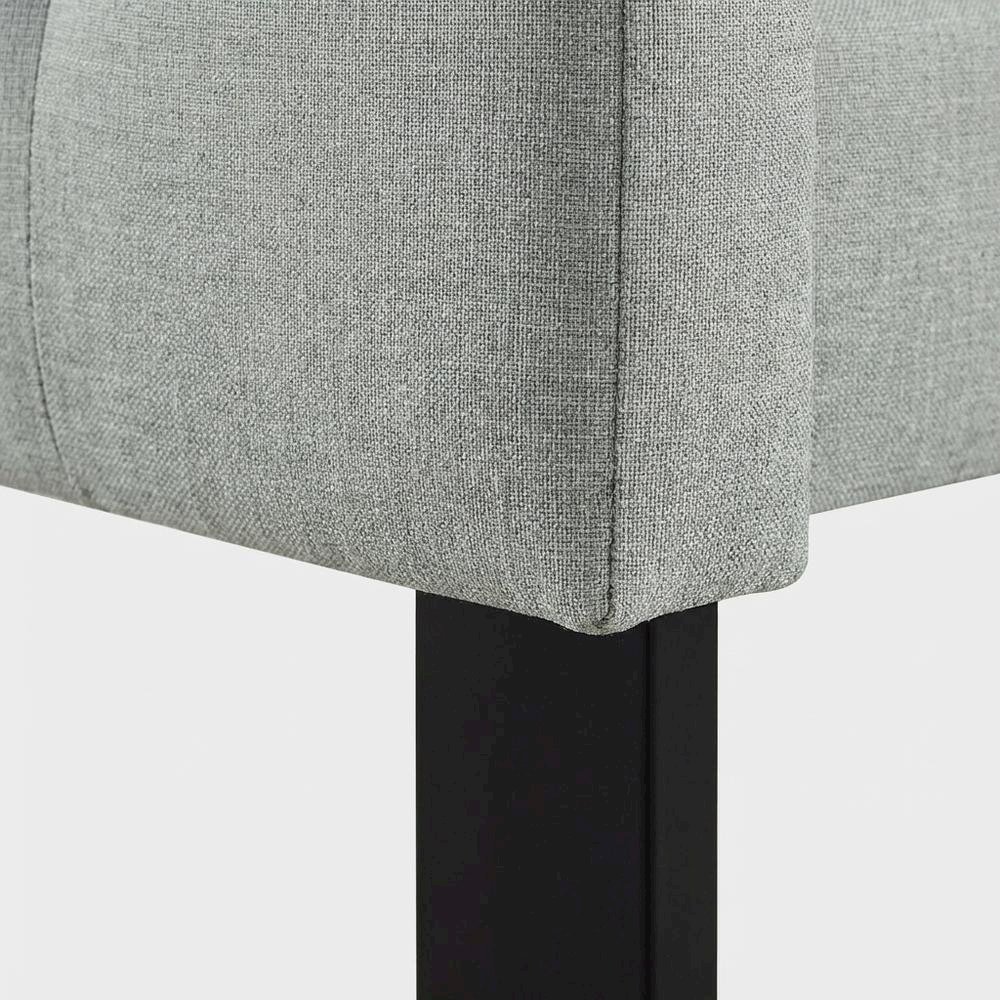 Upholstered Fabric King Headboard with Elegant Design and Sturdy Frame