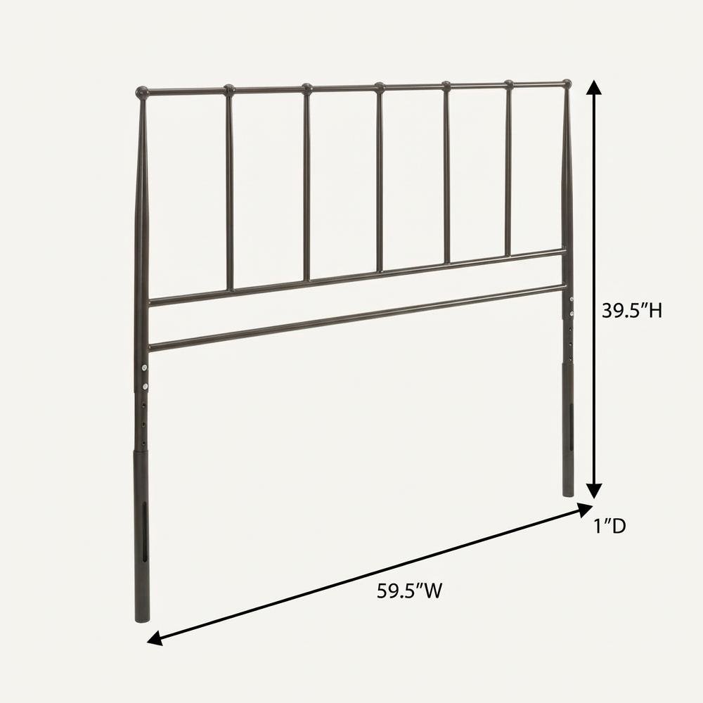 Metal Stainless Steel Queen Headboard with Sleek Modern Design and Durable Frame