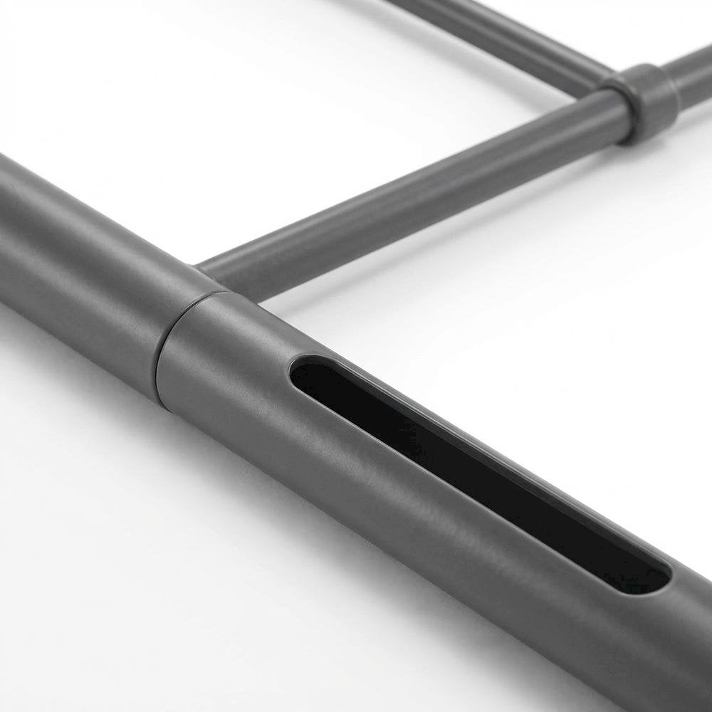 Metal King Headboard with Sturdy Frame and Sleek Minimalist Design