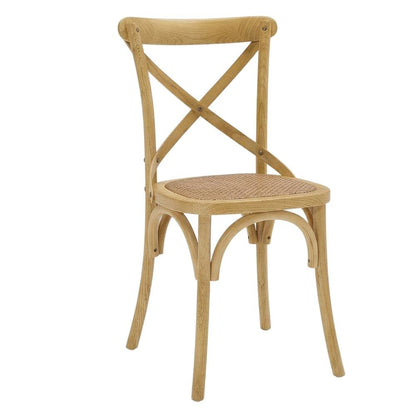 Wood Dining Side Chair with Comfortable Seat and Modern Design