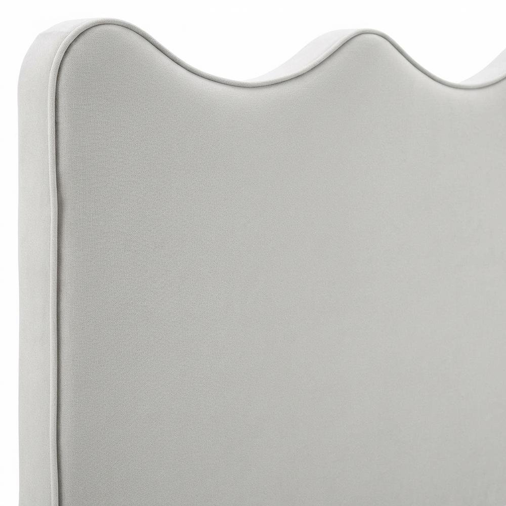Performance Velvet Full/Queen Headboard with Plush Upholstery and Durable Frame