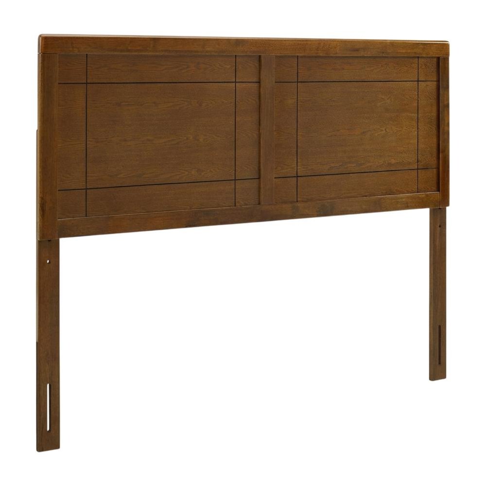 Wood Full Headboard with Durable Finish and Classic Design for Bedroom