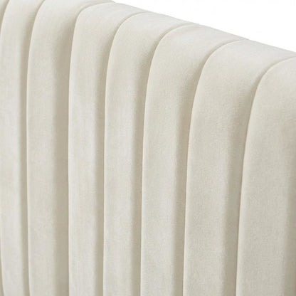 Performance Velvet King Headboard, Upholstered Design, Sturdy Build
