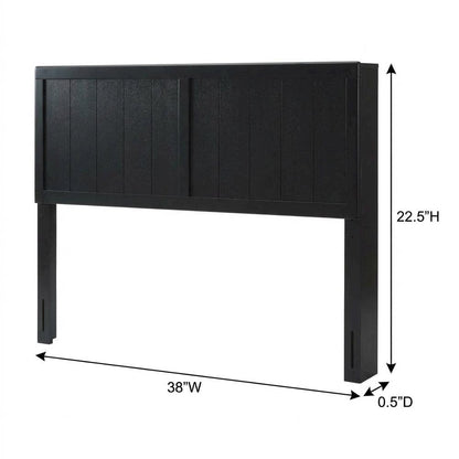Wood Twin Headboard with Classic Design and Durable Construction for Bedroom