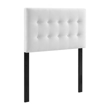 Biscuit Tufted Twin Headboard in Performance Velvet with Soft Upholstery