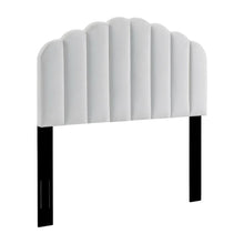 Performance Velvet Full/Queen Headboard in Plush Upholstery, Sturdy Frame Design
