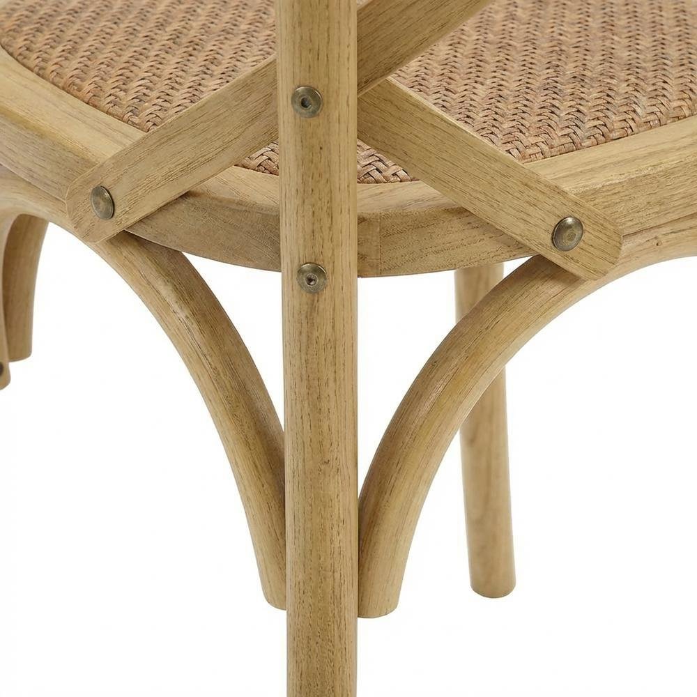 Wood Dining Side Chair with Comfortable Seat and Modern Design