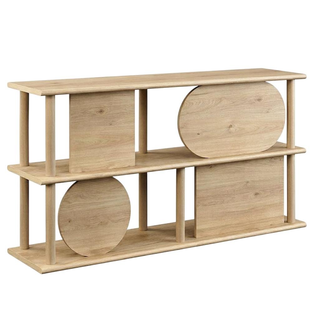 55-Inch Console Table in Elegant Finish with Sturdy Construction