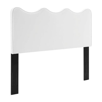 Performance Velvet Full/Queen Headboard with Plush Upholstery and Sturdy Frame