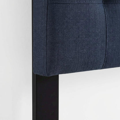 Upholstered Fabric Queen Headboard with Soft Padding and Sturdy Frame