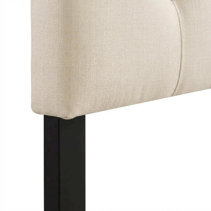 Metal Queen Headboard with Sturdy Construction and Sleek Design