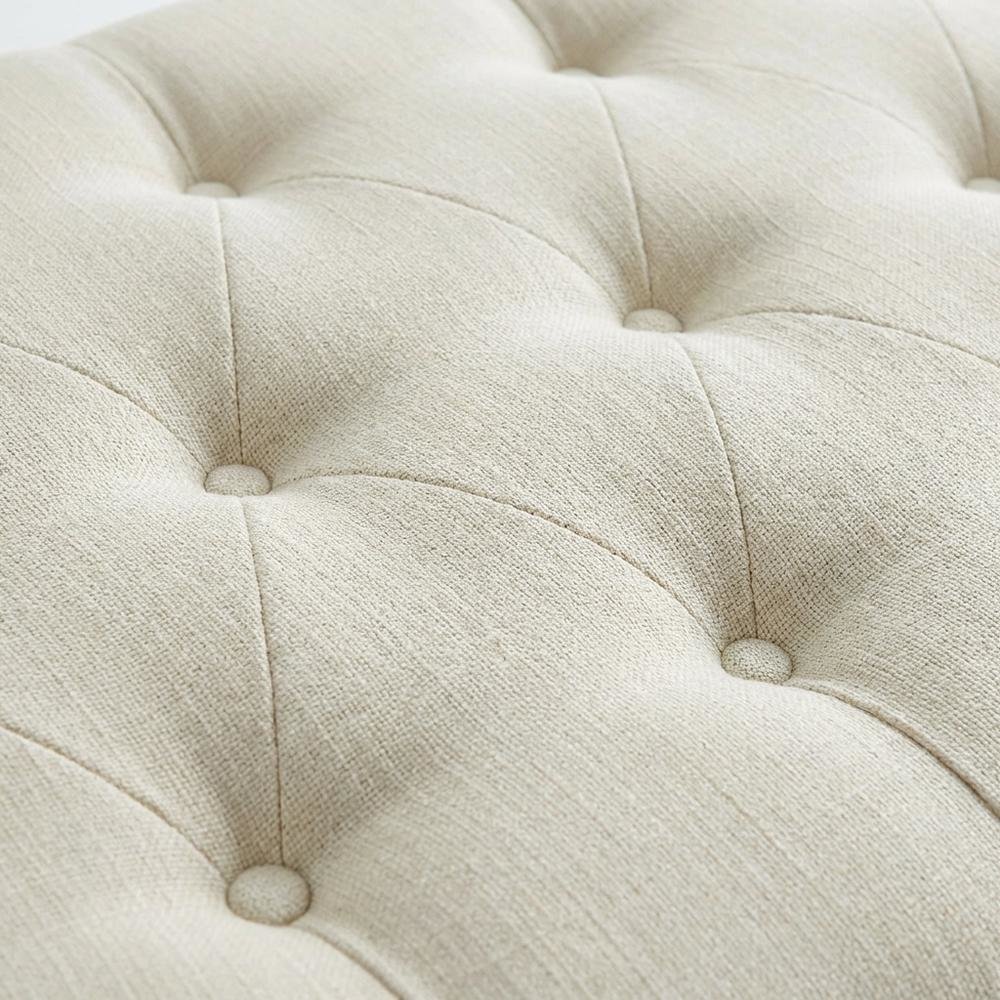 Upholstered Queen Fabric Headboard with Padded Design and Sturdy Construction