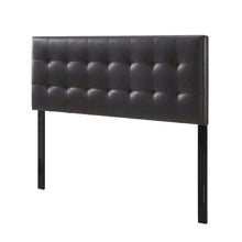 Upholstered Vinyl King Headboard with Elegant Padded Design and Durable Finish