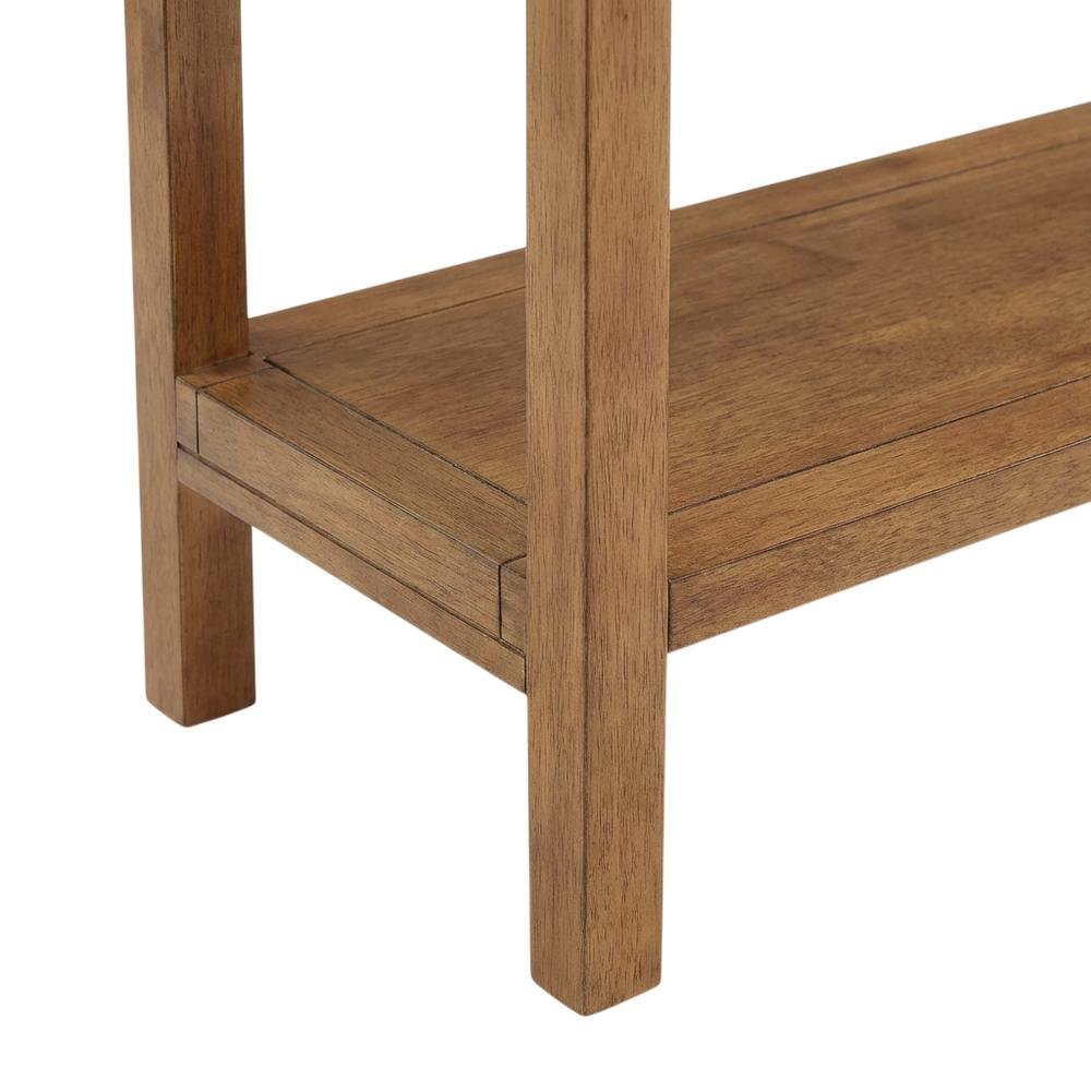 Large arched bookshelf in brown engineered wood for spacious storage