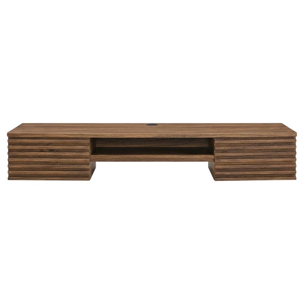 Wall Mount Wood Office Desk in Modern Design for Computer Workstations