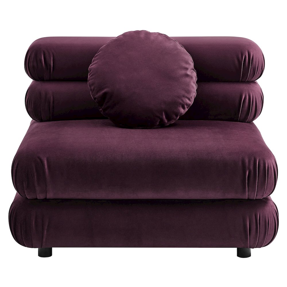 Jubilee 4-Piece Modular Performance Velvet Sectional Sofa