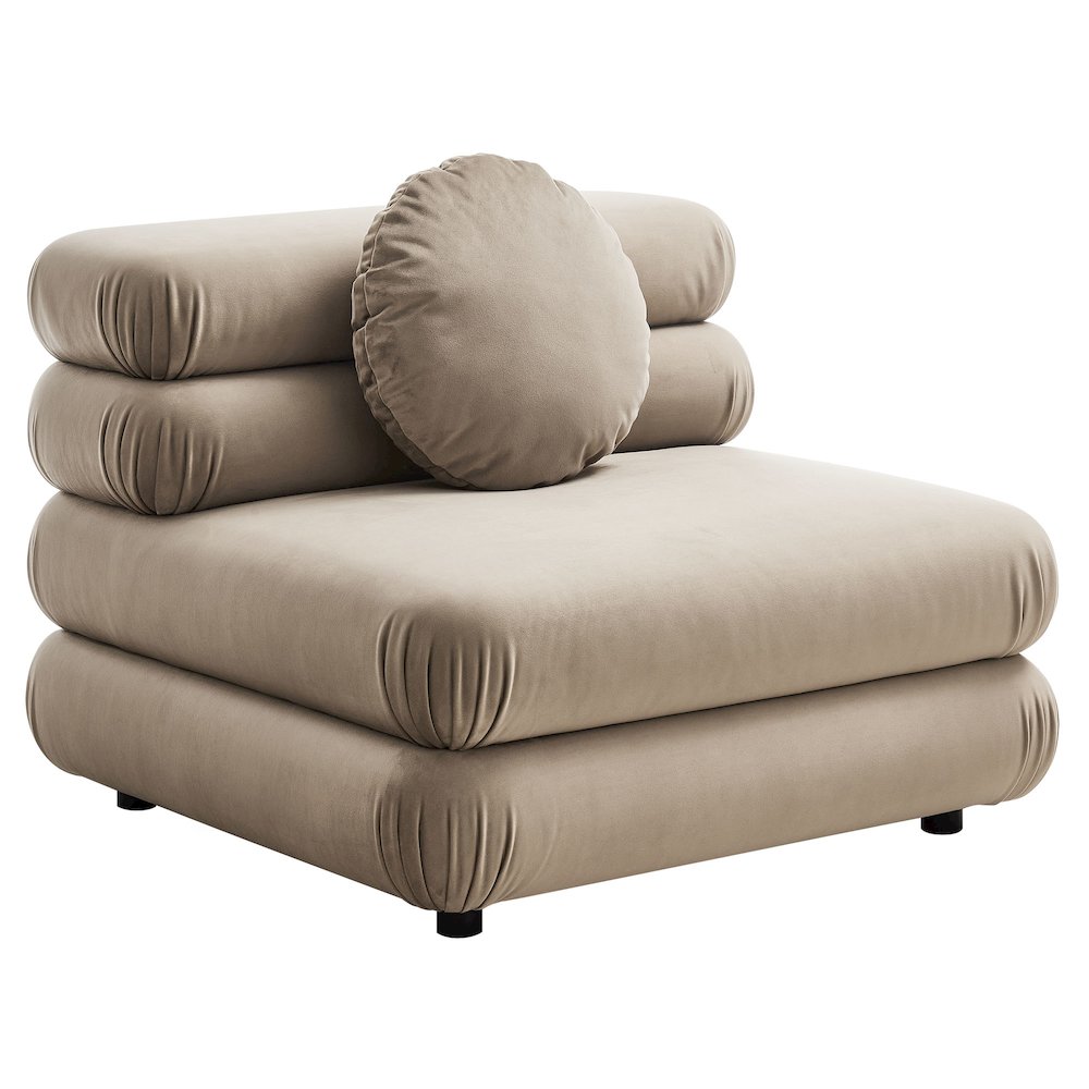 Jubilee 4-Piece Modular Performance Velvet Sectional Sofa