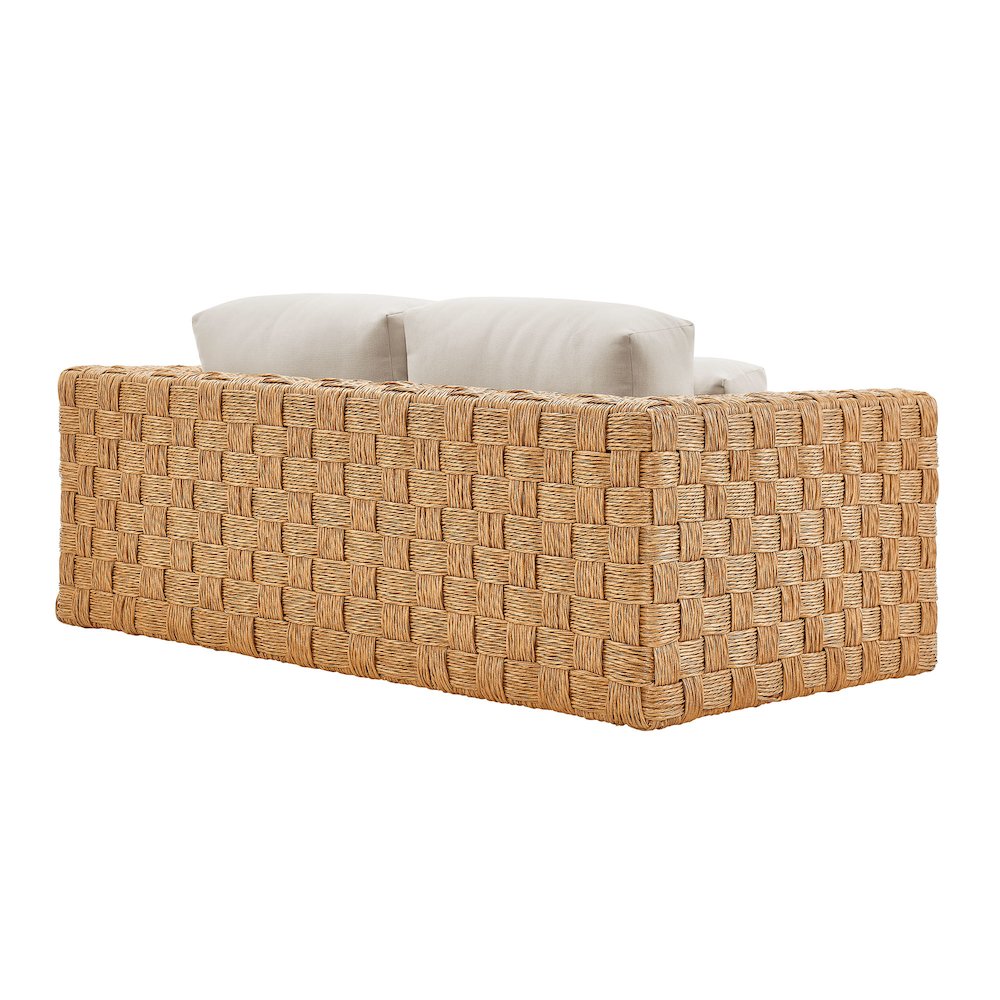 Thames 4-Piece Outdoor Patio Wicker Outdoor Patio Rattan Furniture Set