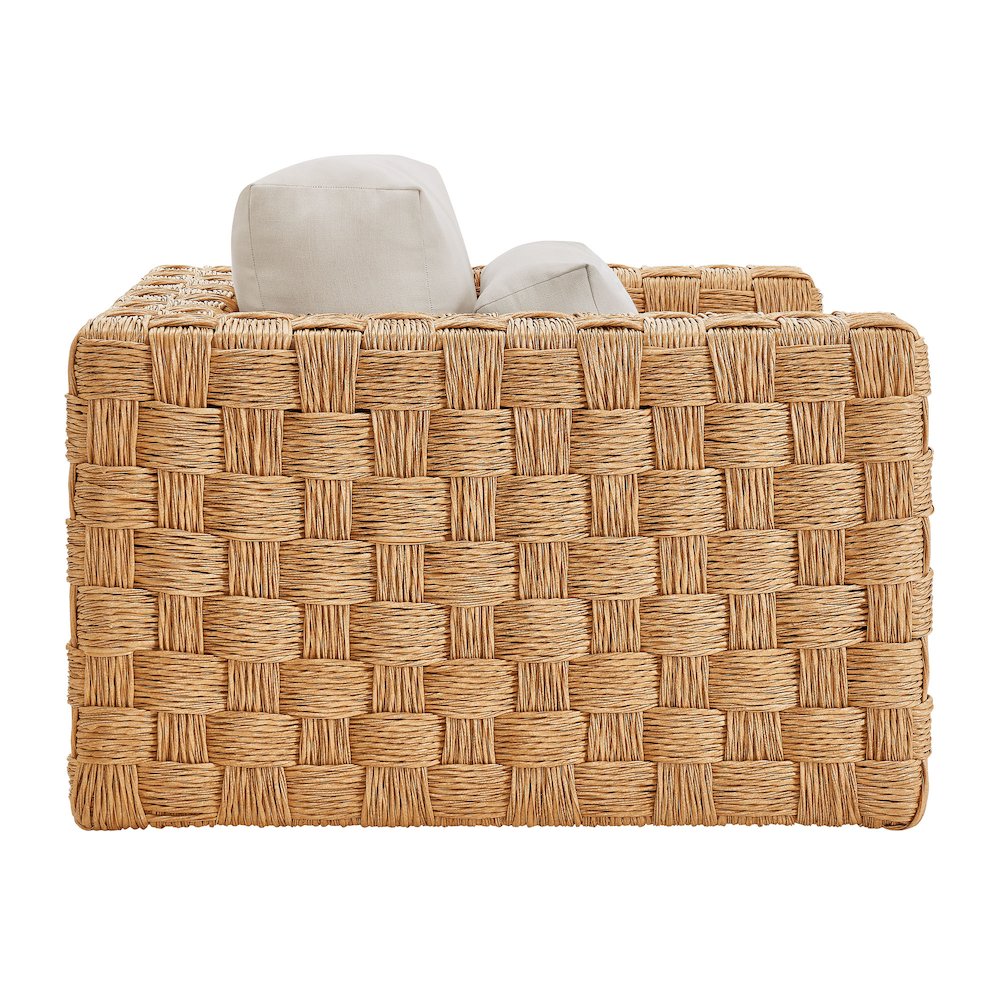 Thames 4-Piece Outdoor Patio Wicker Outdoor Patio Rattan Furniture Set