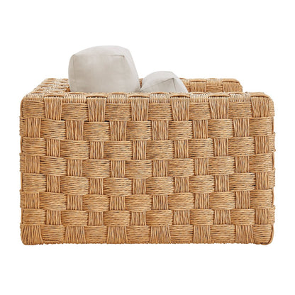 Thames 4-Piece Outdoor Patio Wicker Outdoor Patio Rattan Furniture Set