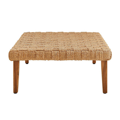 Thames 4-Piece Outdoor Patio Wicker Outdoor Patio Rattan Furniture Set