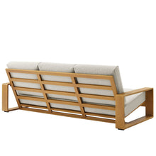 Lirienne 2-Piece Outdoor Patio Aluminum Faux Wood Furniture Set