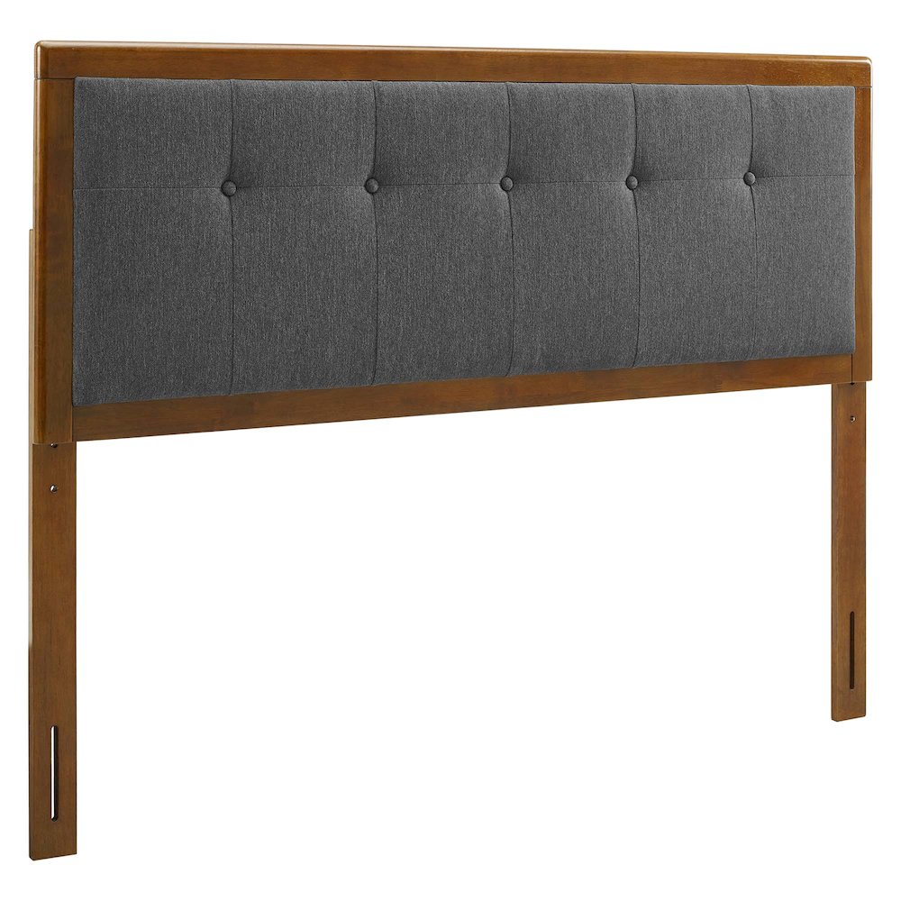 Willow Wood Full Platform Bed With Splayed Legs