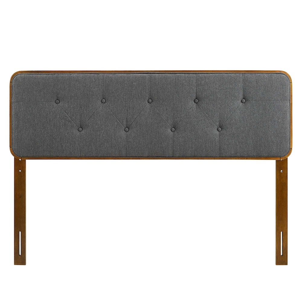 Bridgette Wood Queen Platform Bed With Splayed Legs