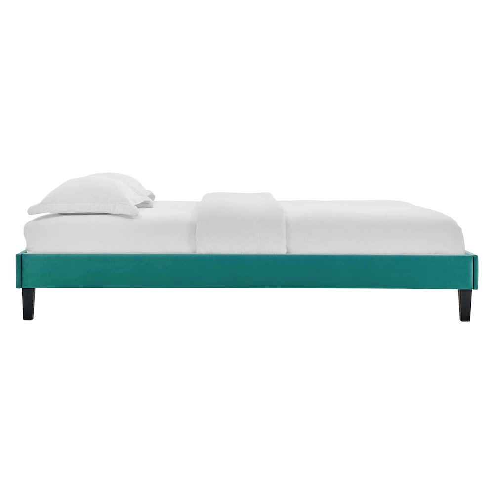 Juniper Channel Tufted Performance Velvet Full Platform Bed