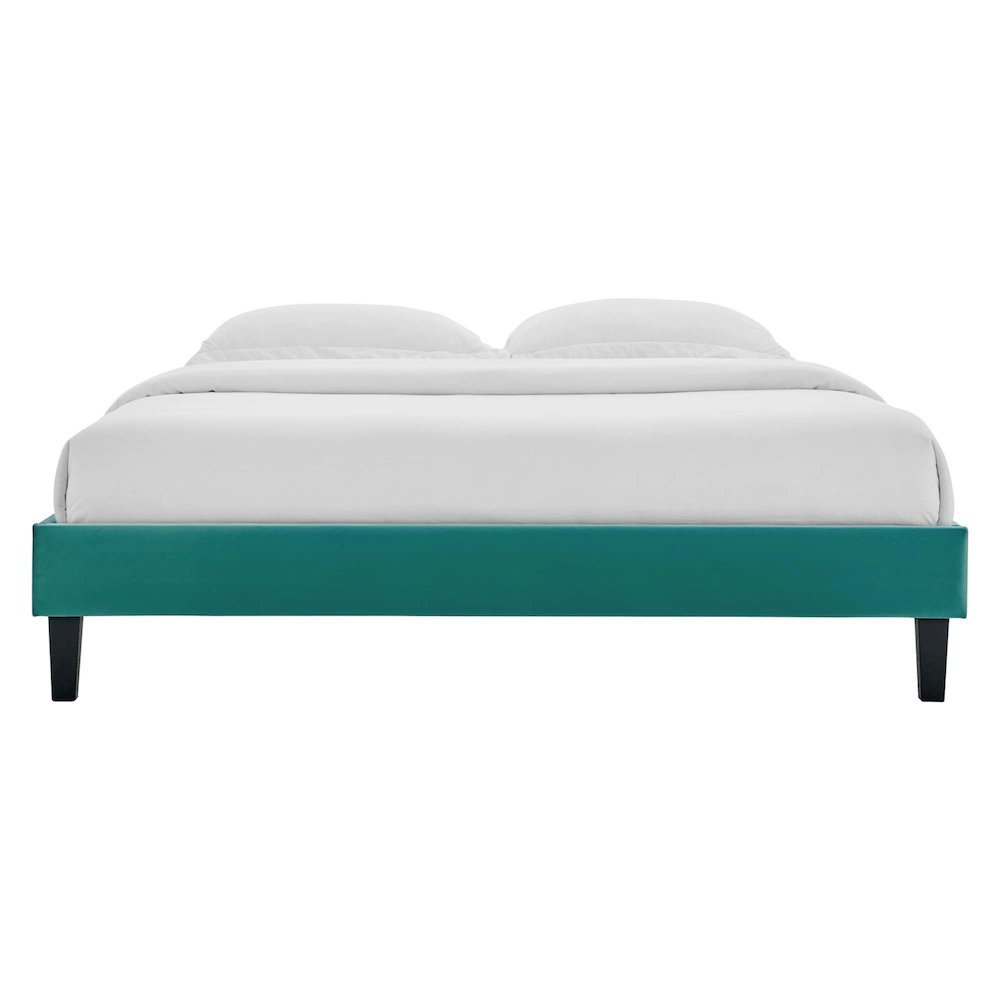 Juniper Channel Tufted Performance Velvet Full Platform Bed
