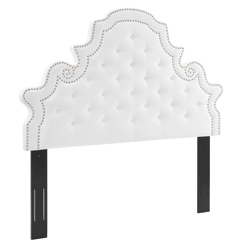 Gwyneth Tufted Performance Velvet Twin Platform Bed