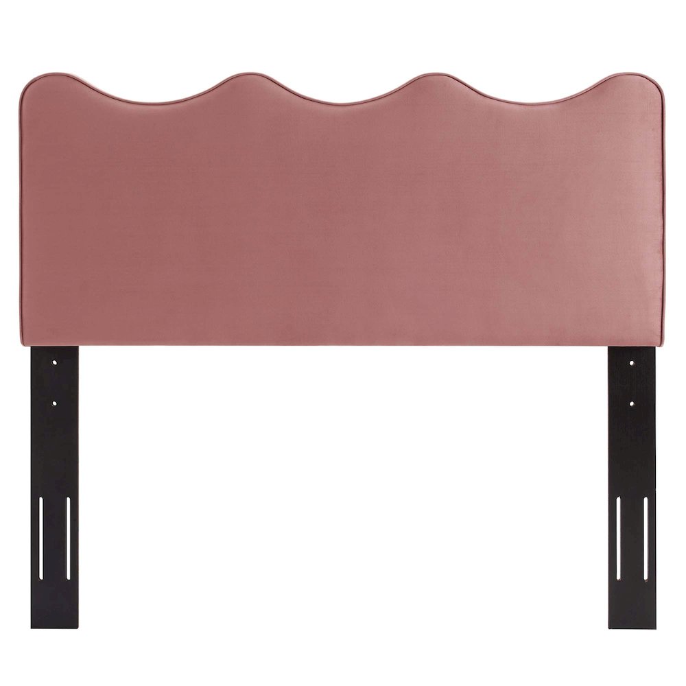 Current Performance Velvet Queen Platform Bed