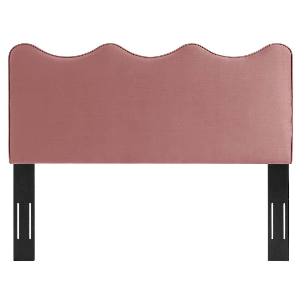 Current Performance Velvet Queen Platform Bed
