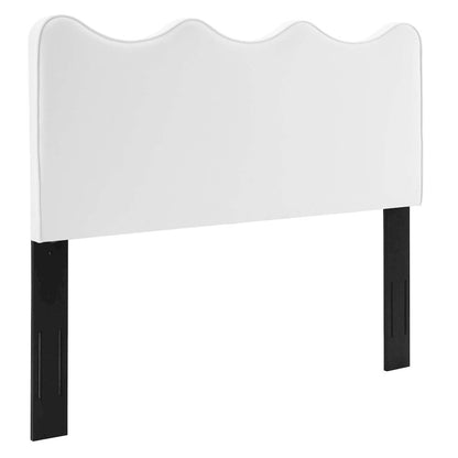 Current Performance Velvet Queen Platform Bed