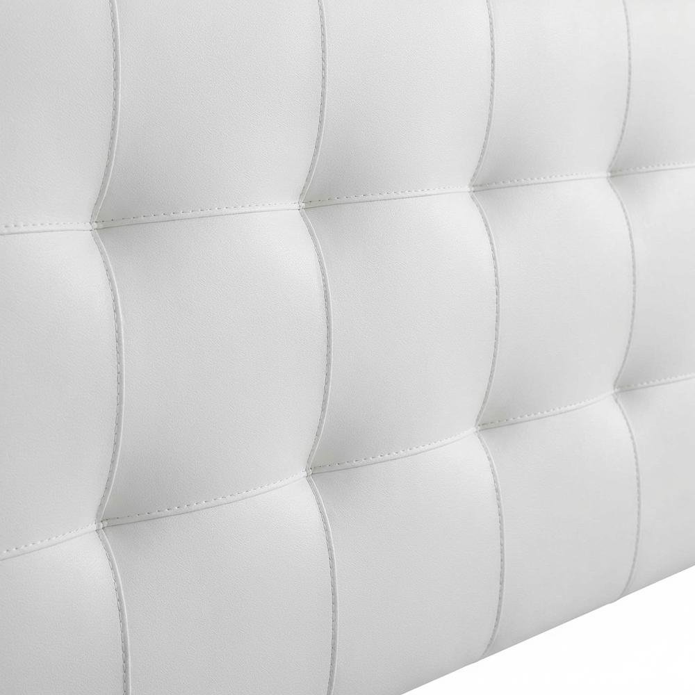 Tufted Fabric King Headboard with Wood Frame and Elegant Design