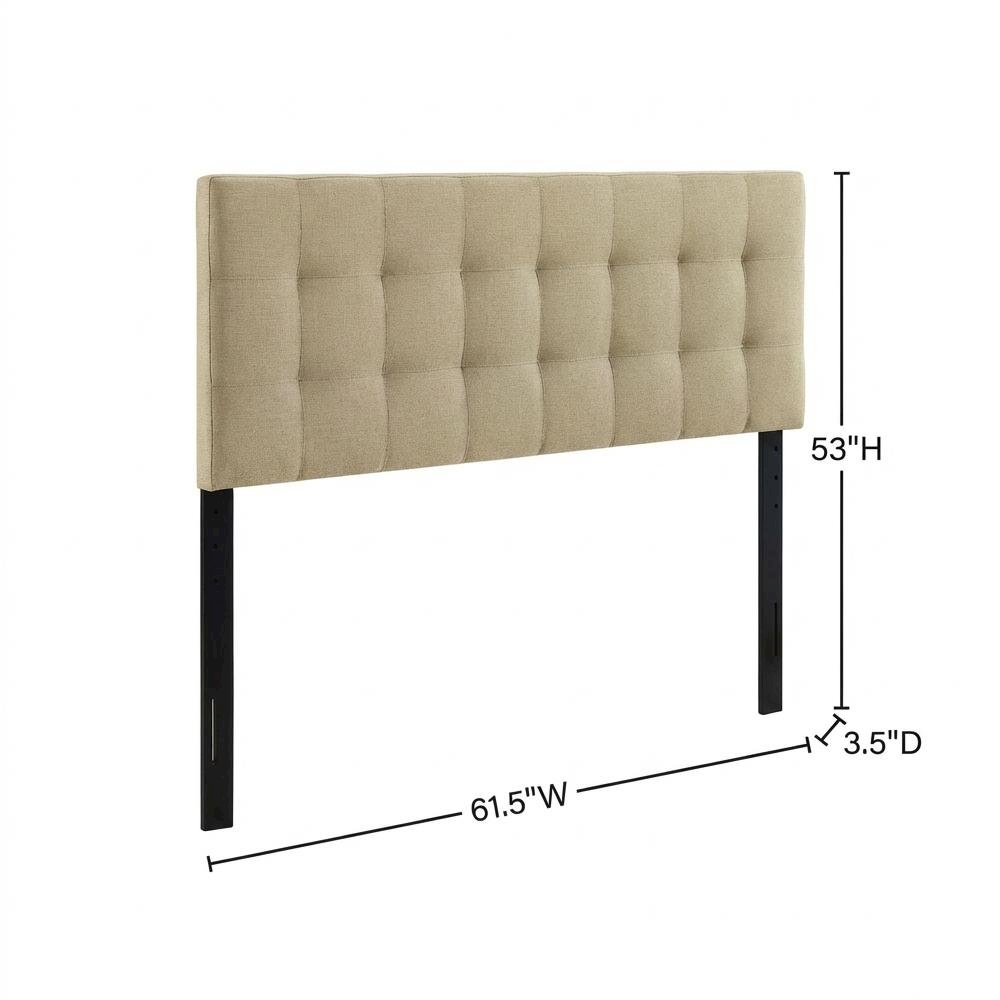 Metal Queen Headboard with Sturdy Construction and Sleek Design