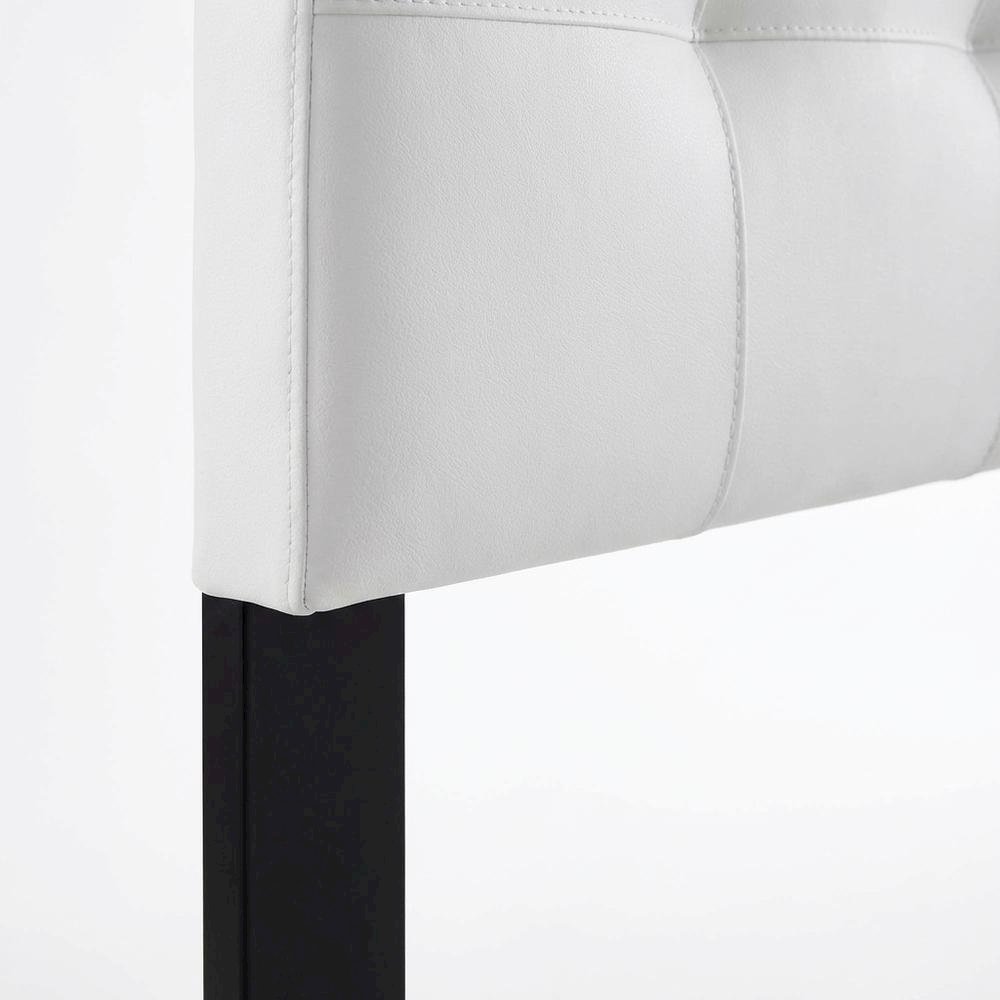 Biscuit Tufted Twin Headboard in Performance Velvet with Durable Frame