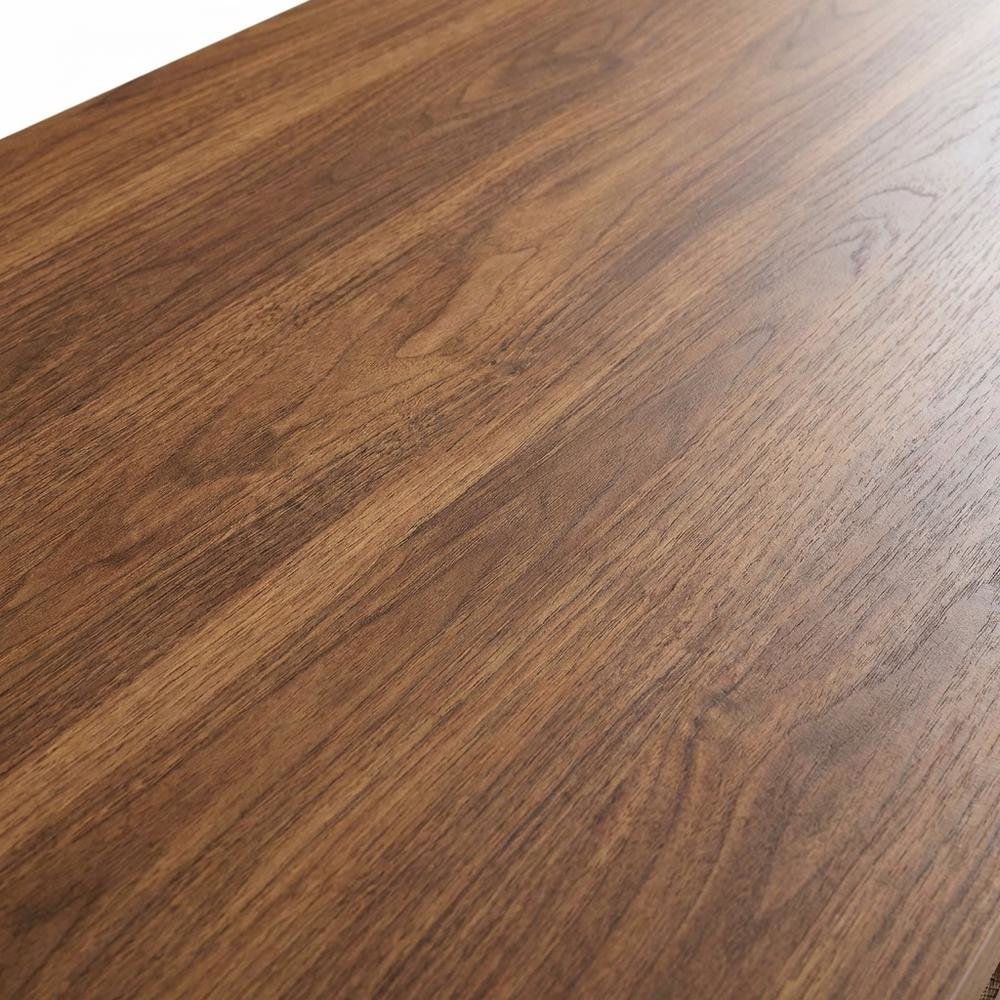 Modern Office Desk In Neutral Finish With Sturdy Construction