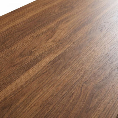 Modern Office Desk In Neutral Finish With Sturdy Construction