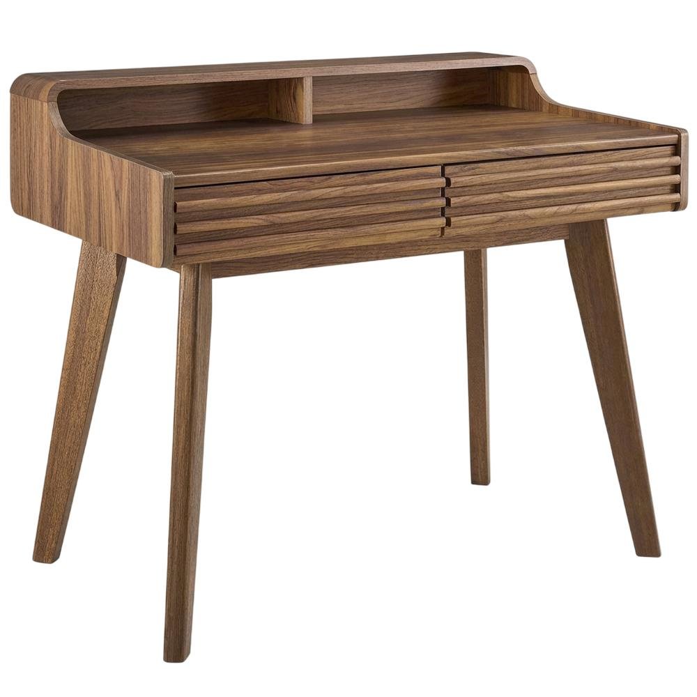 Modern Render Writing Desk in Elegant Finish with Sturdy Construction