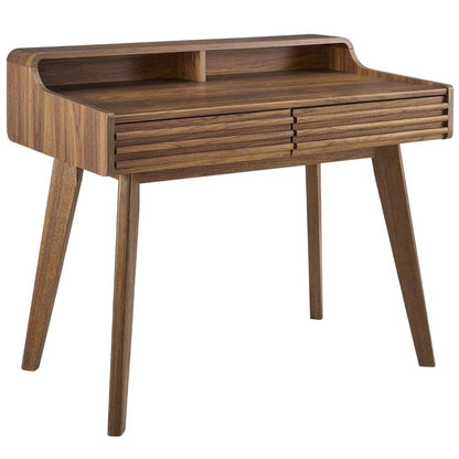 Modern Render Writing Desk in Elegant Finish with Sturdy Construction