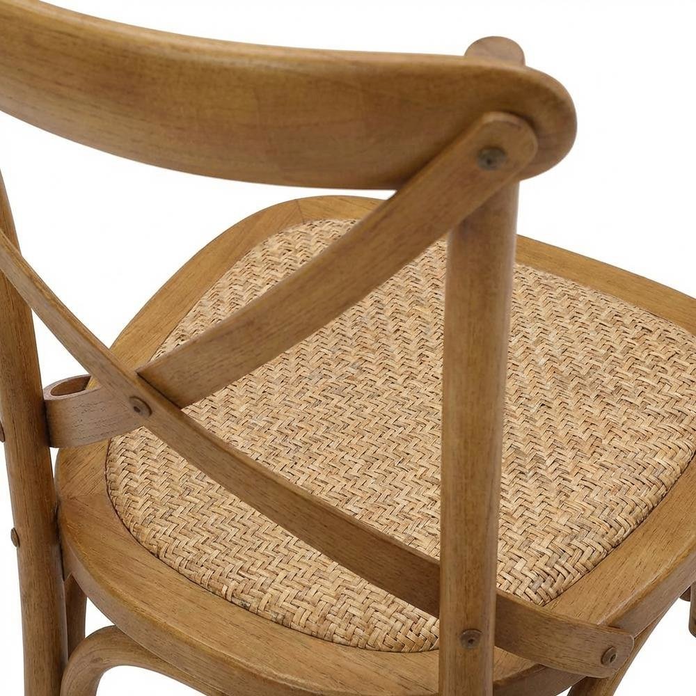 Wood Dining Side Chair with Comfortable Seat and Modern Design
