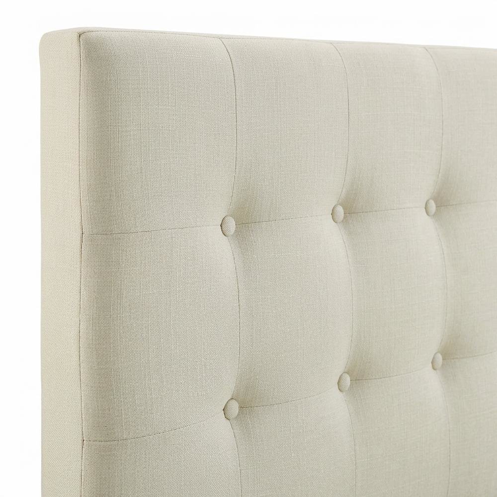Tufted Performance Velvet Queen Headboard, Biscuit Detailing, Durable Fabric