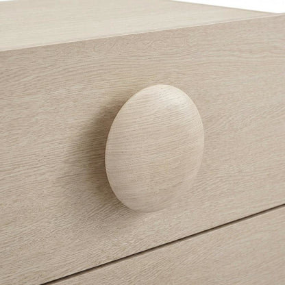 Gray 2-Drawer Nightstand with Modern Design and Solid Construction
