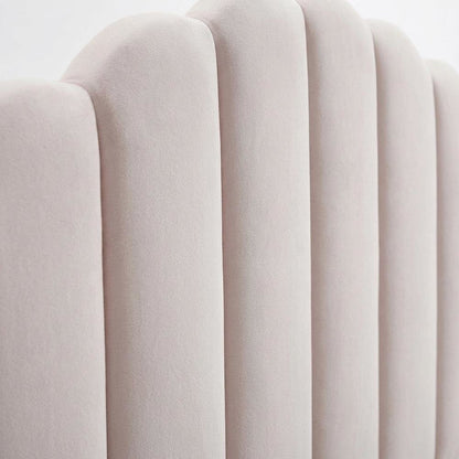 Performance Velvet Full/Queen Headboard with Plush Upholstery and Sturdy Frame
