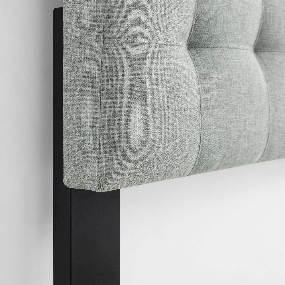 Channel Tufted Velvet Full/Queen Headboard, Performance Fabric, Durable Frame