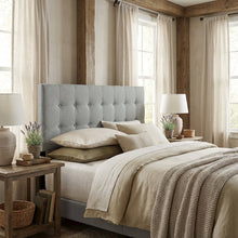 Upholstered Fabric King Headboard with Elegant Design and Sturdy Frame