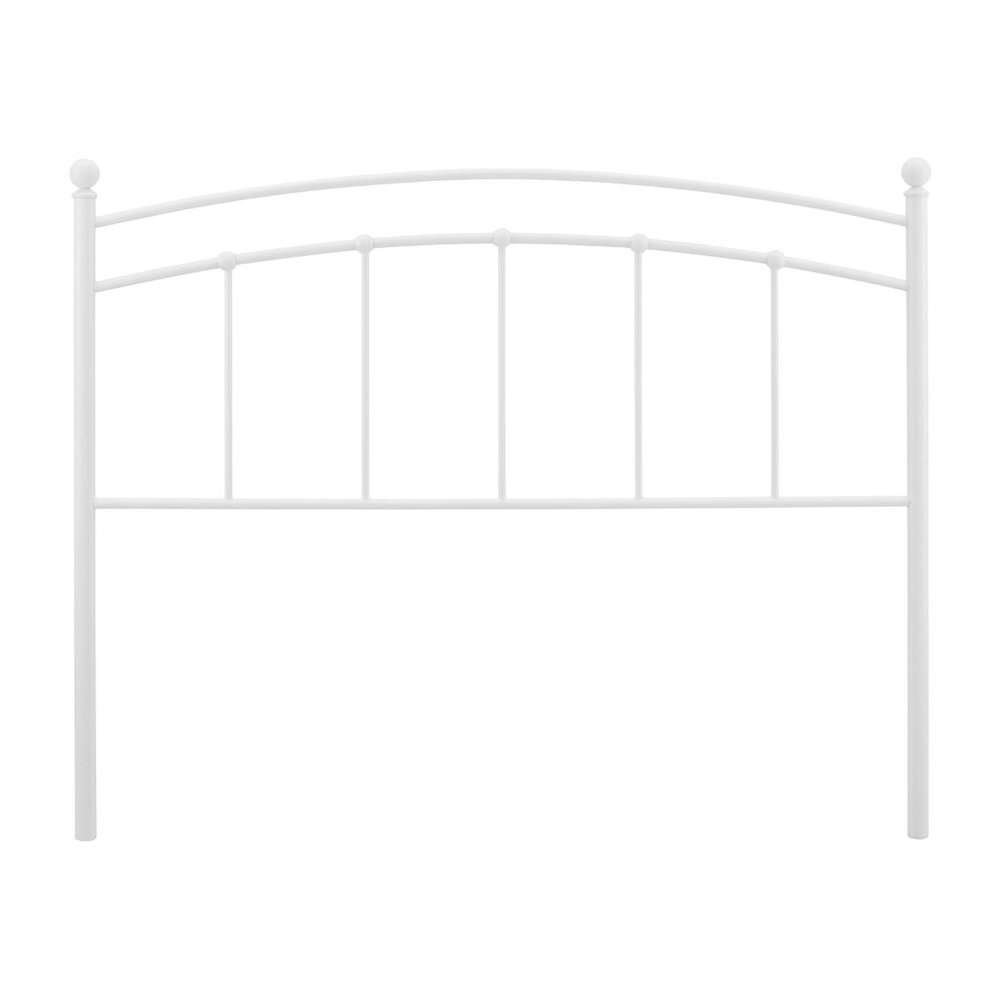 Metal Queen Headboard with Durable Frame and Classic Design for Bedroom