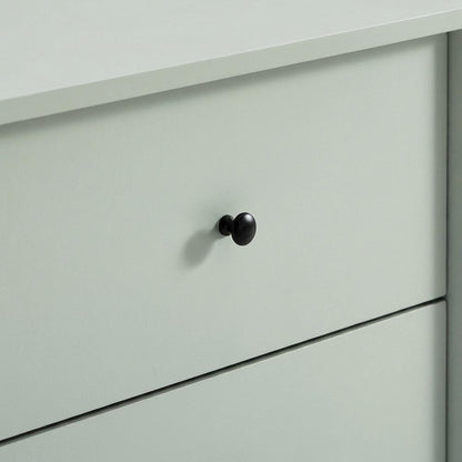 Nightstand with 2 Drawers in Elegant Finish for Bedroom Storage
